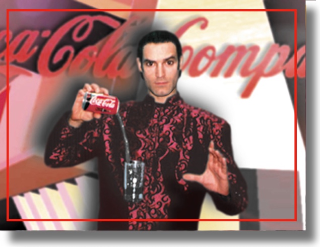 Coca Cola Clean Comedy Trade Show Magician Corporate Comedy Magician For Private Events and Trade Shows in the USA